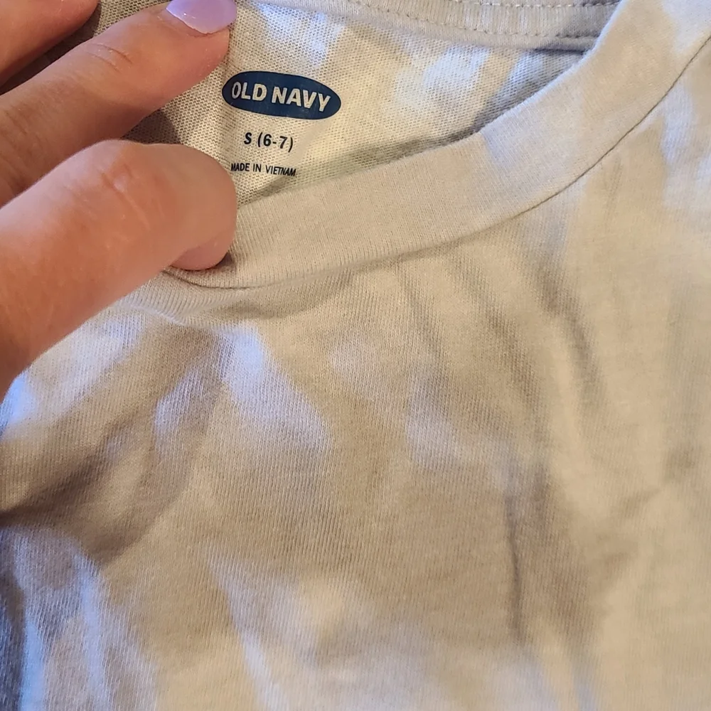 🍦old Navy Girls tie dye tee🪅